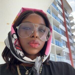 New - TOM FORD – OVERSIZE PILOT ‘FT1061 BERTRAND’ SUNGLASSES /SHINY LIGHT BLUE